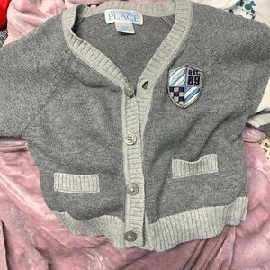 The children's place Adorable little sweater with faux elbow patches
